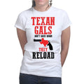 Texan Gals Don't Back Down Ladies T-shirt