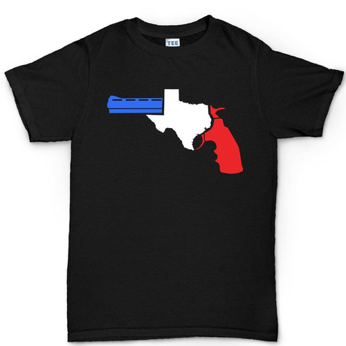 Texas Gun Men's T-shirt