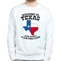 Texas Not a Gun Free Zone Mens Sweatshirt