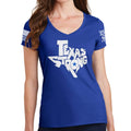 Ladies Texas Strong V1 V-Neck T-shirt