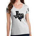 Ladies Texas Strong V1 V-Neck T-shirt
