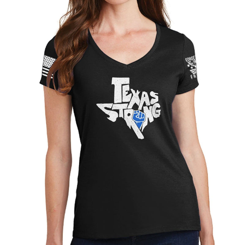 Ladies Texas Strong V2 V-Neck T-shirt