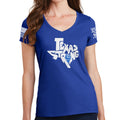 Ladies Texas Strong V2 V-Neck T-shirt