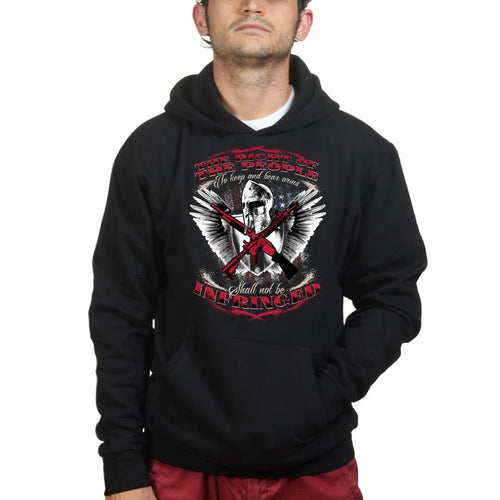 Spartan Shall Not Be Infringed Hoodie