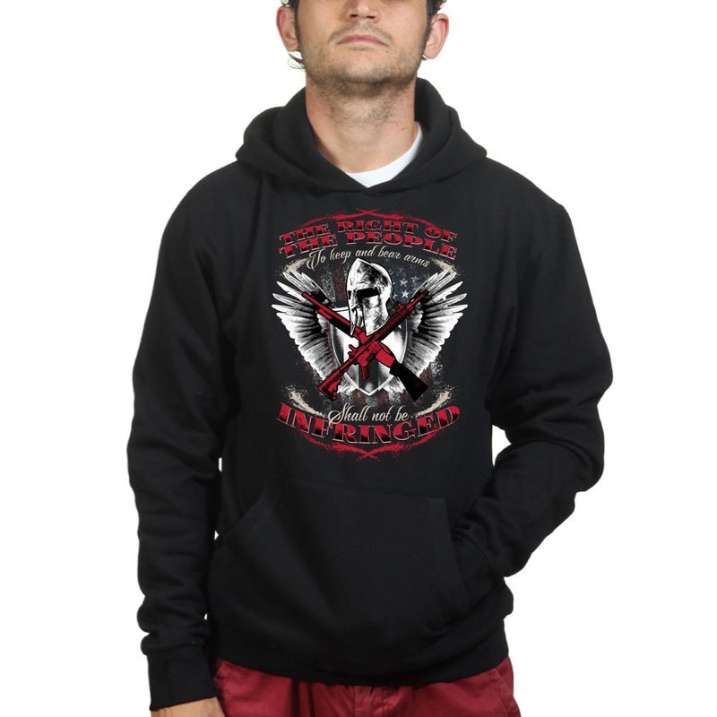 Spartan Shall Not Be Infringed Hoodie