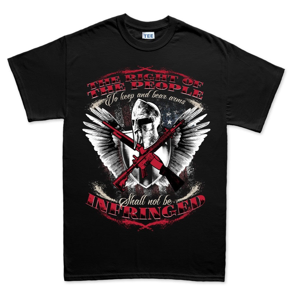 Urban Backwoods Spartan Motto Men's T-Shirt – Premium Heavy Cotton | Regular Fit Tee With Photo Print