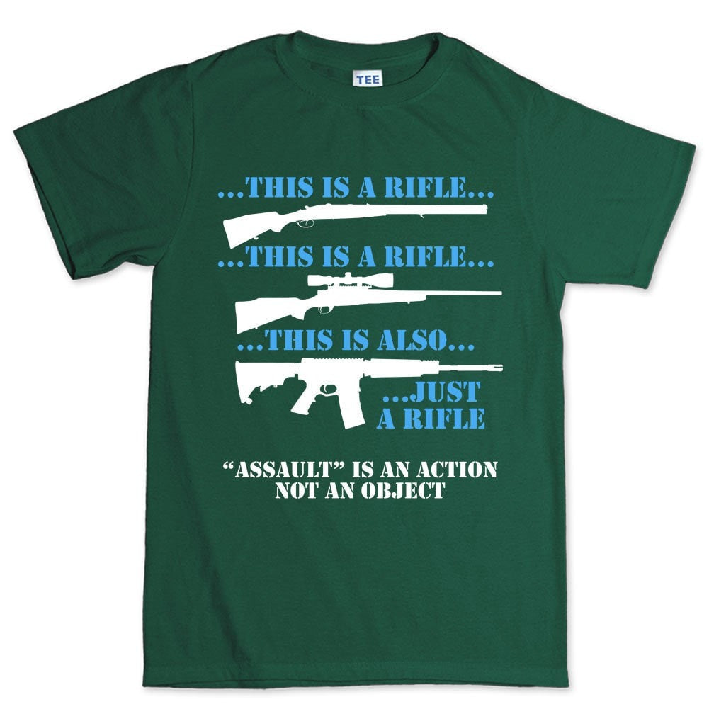 Not An Assault Rifle Men's T-shirt – Forged From Freedom