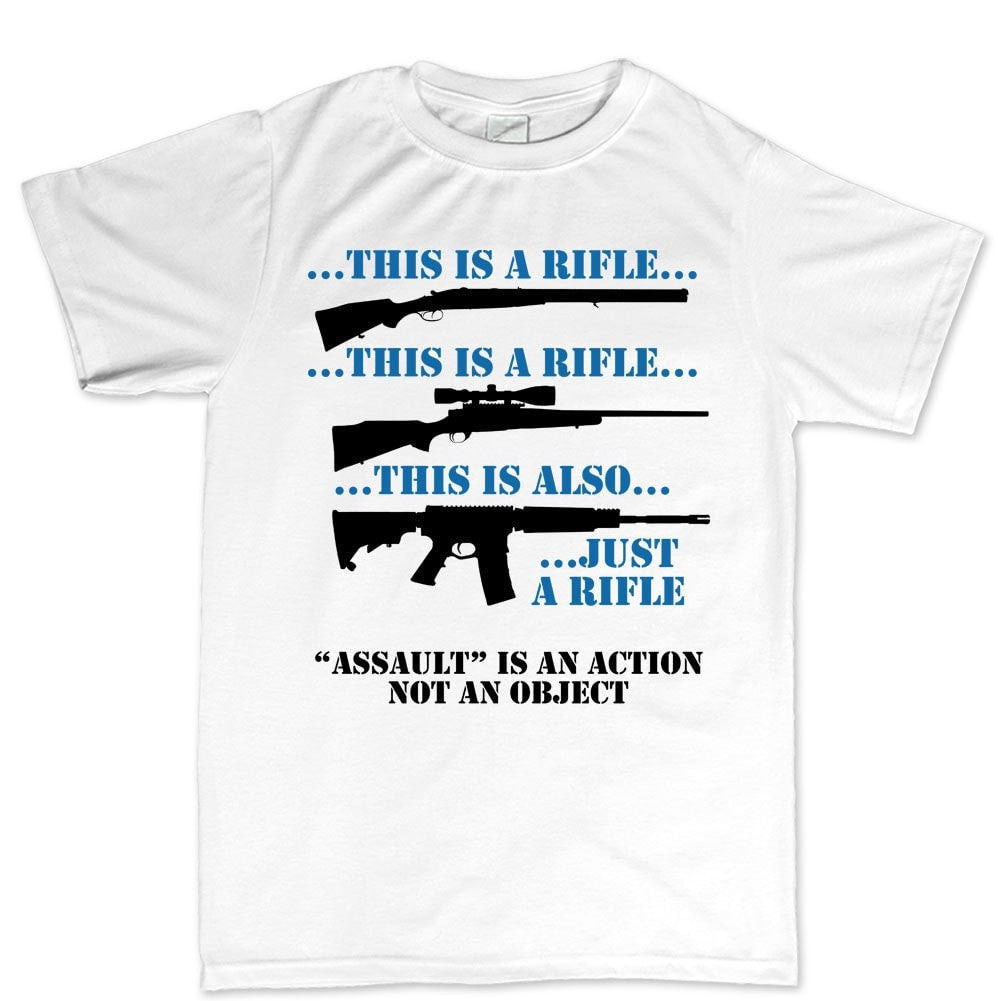 Not An Assault Rifle Men's T-shirt – Forged From Freedom