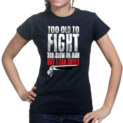 Ladies Tool Old To Fight T-shirt