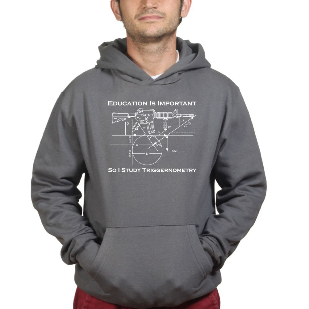 Triggernometry is Important Mens Hoodie