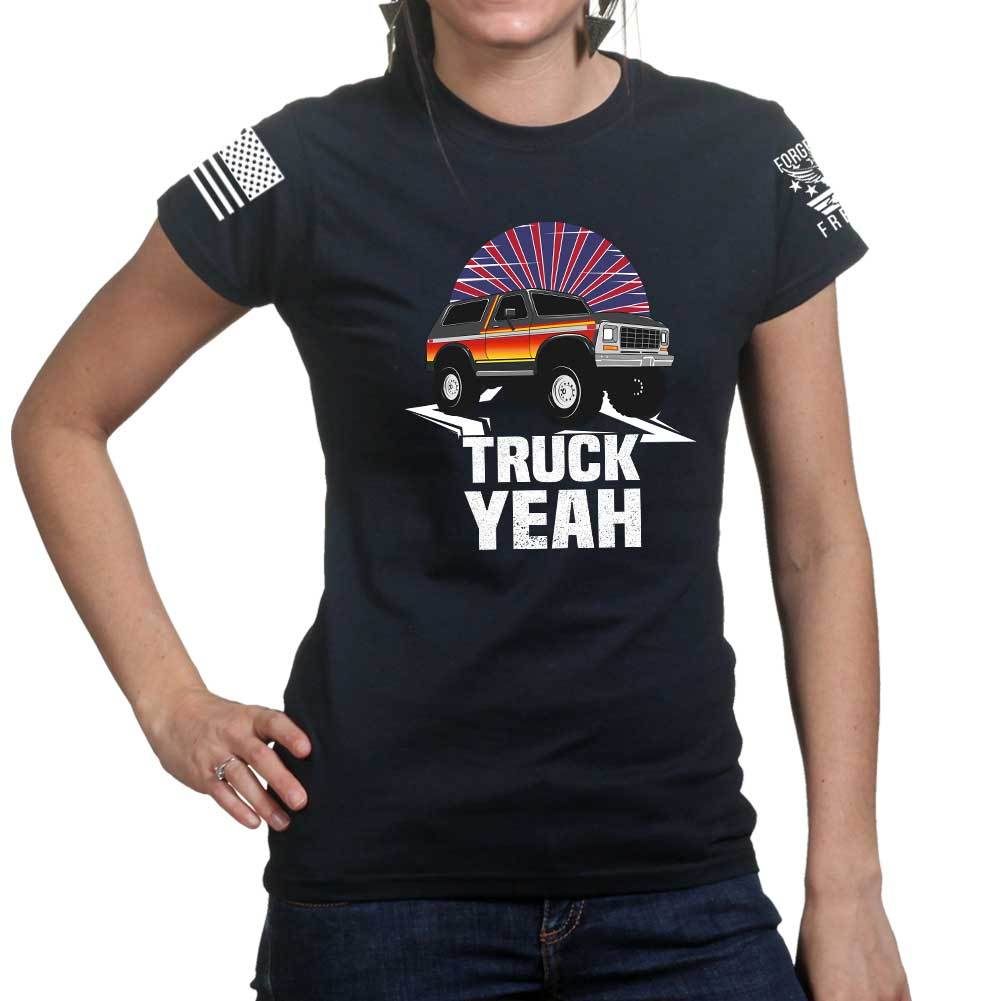 Ladies Truck Yeah - Bronco T-shirt