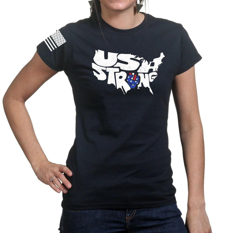 Ladies USA Strong T-shirt