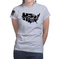 Ladies USA Strong T-shirt