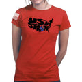 Ladies USA Strong T-shirt