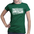 Ladies Unapologetically American T-shirt