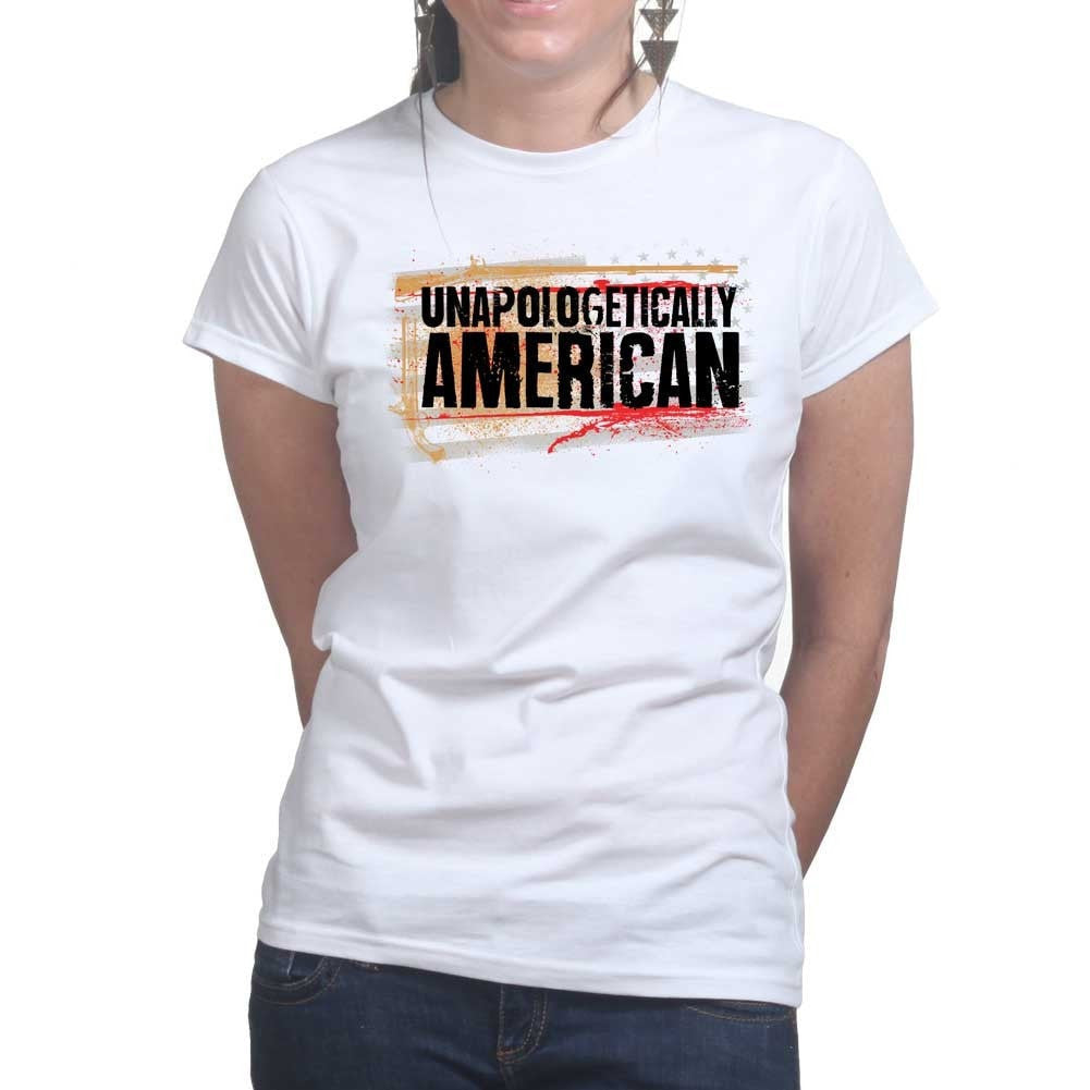 Ladies Unapologetically American T-shirt