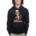 Uncle Sam Second Amendment Mens Hoodie