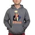 Uncle Sam Second Amendment Mens Hoodie