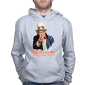 Uncle Sam Second Amendment Mens Hoodie