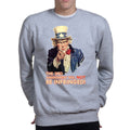 Uncle Sam Second Amendment Mens Sweatshirt