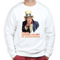Uncle Sam Second Amendment Mens Sweatshirt