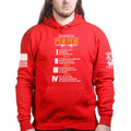 The Four Rules of Pew Pew Hoodie