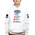 The Four Rules of Pew Pew Hoodie