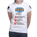 The Four Rules of Pew Pew Ladies T-shirt
