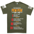 The Four Rules of Pew Pew Men's T-shirt