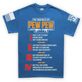 The Four Rules of Pew Pew Men's T-shirt