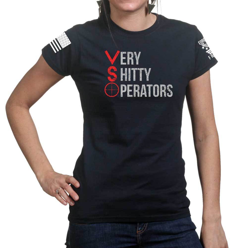 VSO Very Shitty Operators Ladies T-shirt