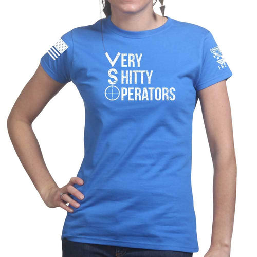 VSO Very Shitty Operators Ladies T-shirt
