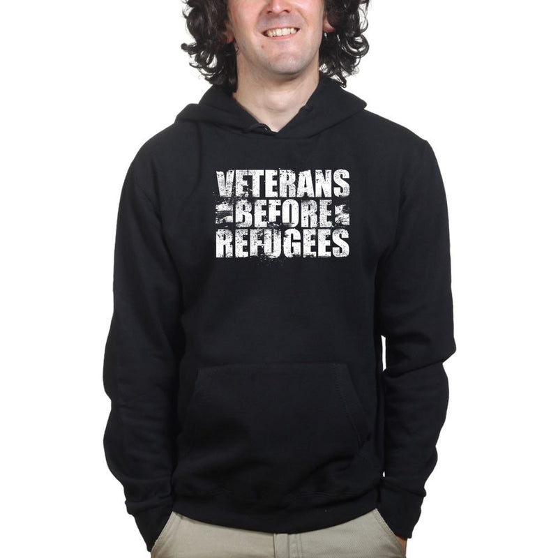 Veterans Before Refugees Hoodie