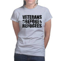 Veterans Before Refugees Ladies T-shirt