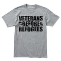 Veterans Before Refugees Men's T-shirt
