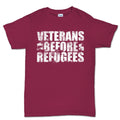 Veterans Before Refugees Men's T-shirt