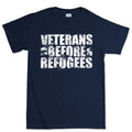 Veterans Before Refugees Men's T-shirt