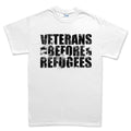 Veterans Before Refugees Men's T-shirt