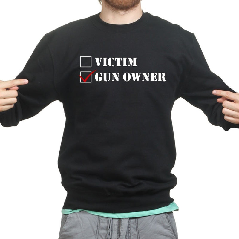 Victim or Gun Owner Mens Sweatshirt