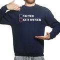 Victim or Gun Owner Mens Sweatshirt