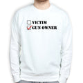 Victim or Gun Owner Mens Sweatshirt