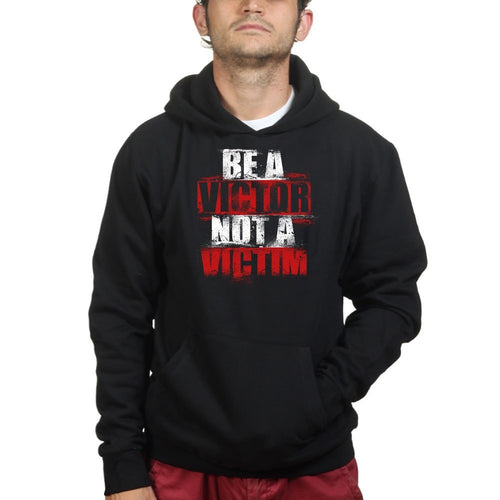 Unisex Victor Not Victim Hoodie