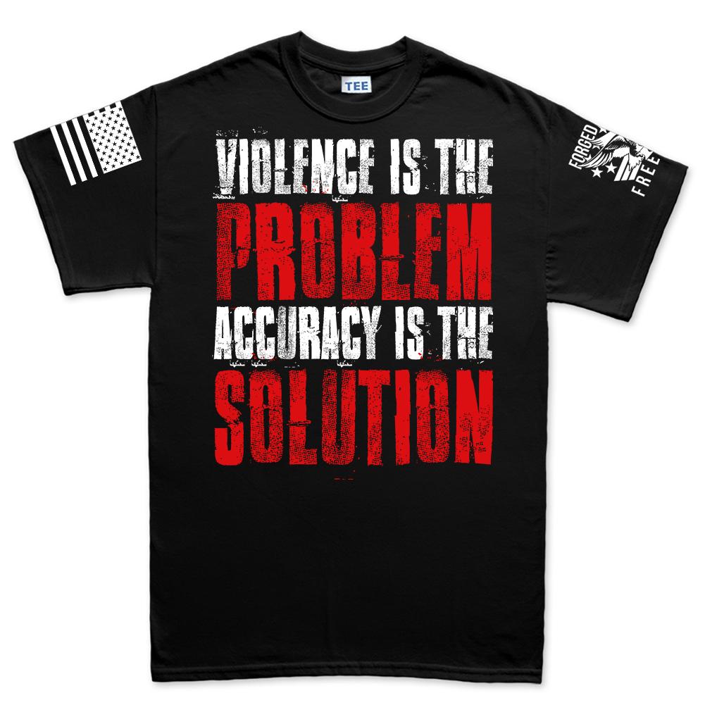 Violence Is The Problem Men's T-shirt