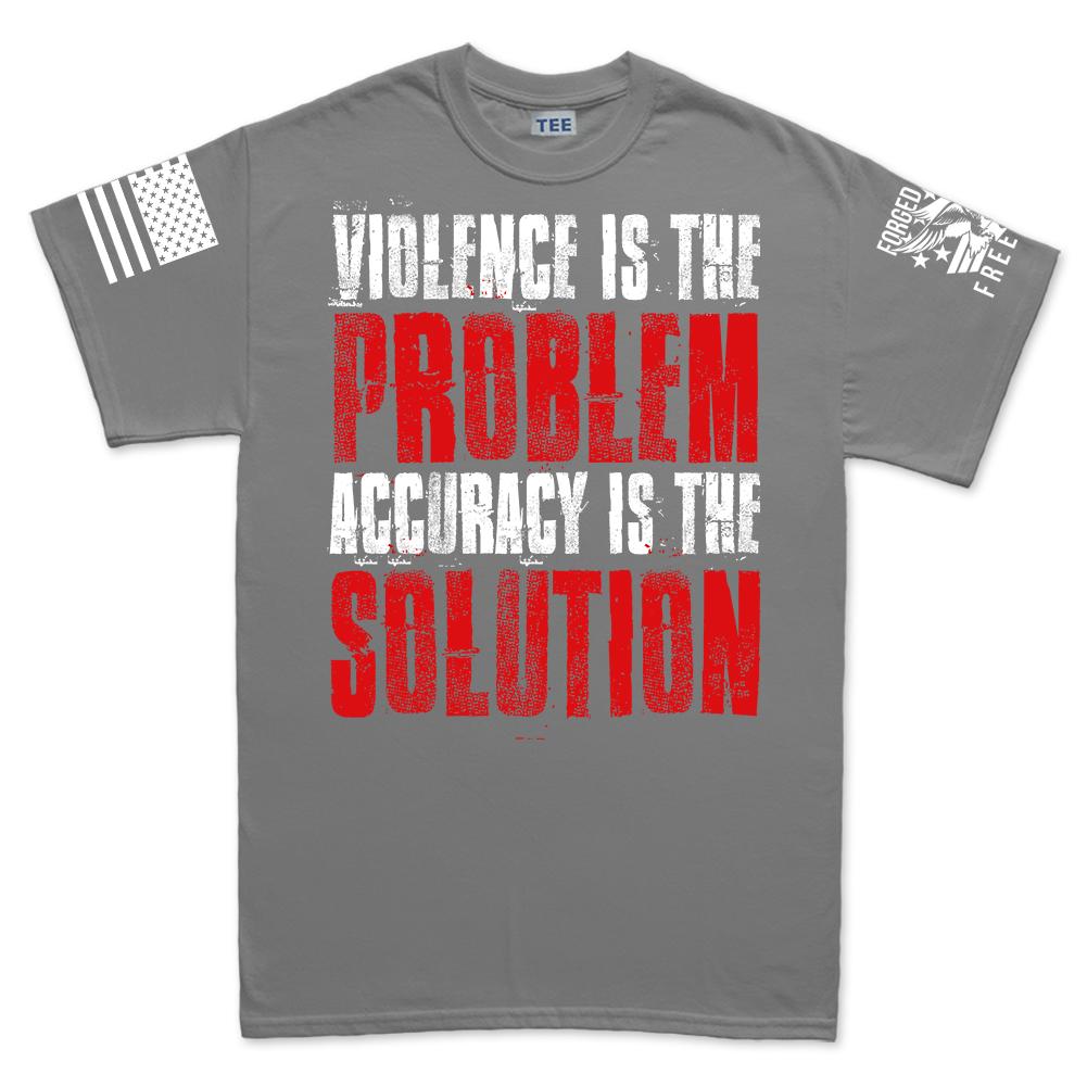 Violence Is The Problem Men's T-shirt