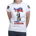 Vote for Patriotism Ladies T-shirt