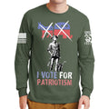 Vote for Patriotism Long Sleeve T-shirt