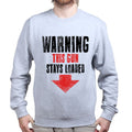 Unisex Warning Loaded Gun Sweatshirt
