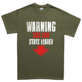 Men's Warning Loaded Gun T-shirt