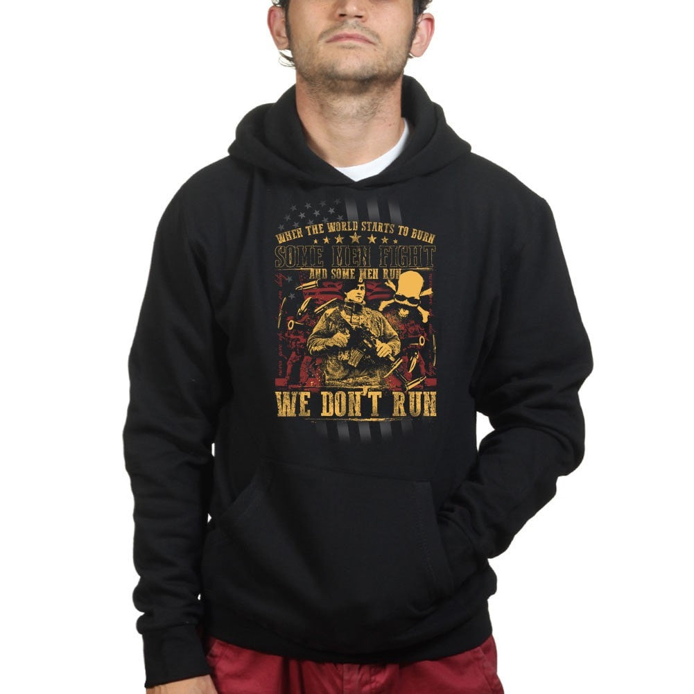 Unisex We Don't Run Hoodie