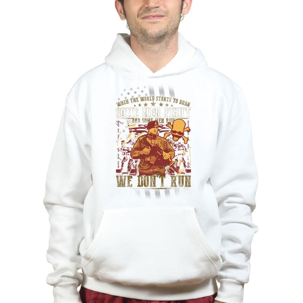 Unisex We Don't Run Hoodie